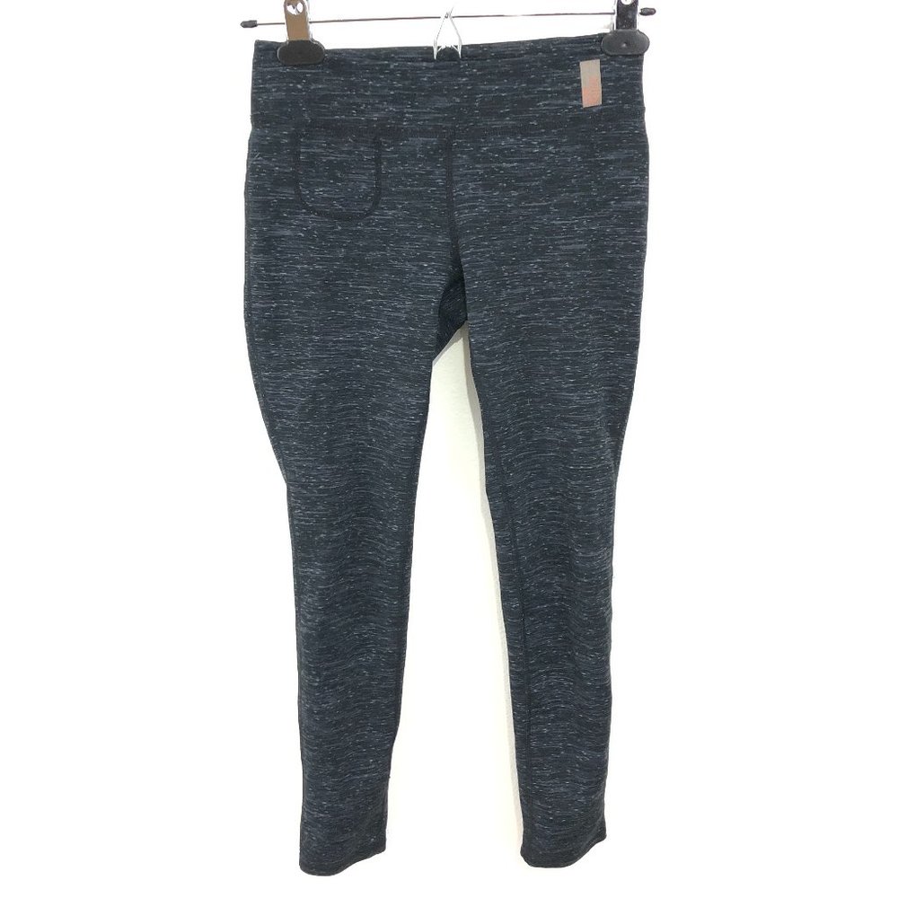 Zella Girl Black Heather Leggings